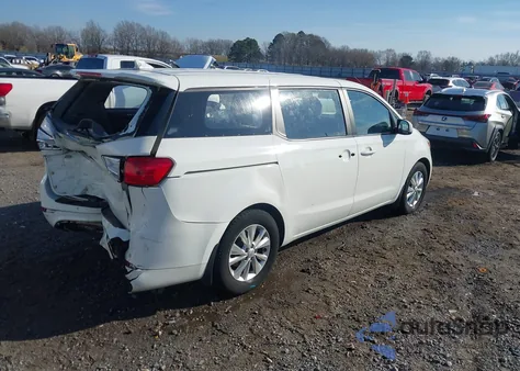 2015 Kia Sedona L из США, поврежденный, VIN KNDMA5C19F6048375